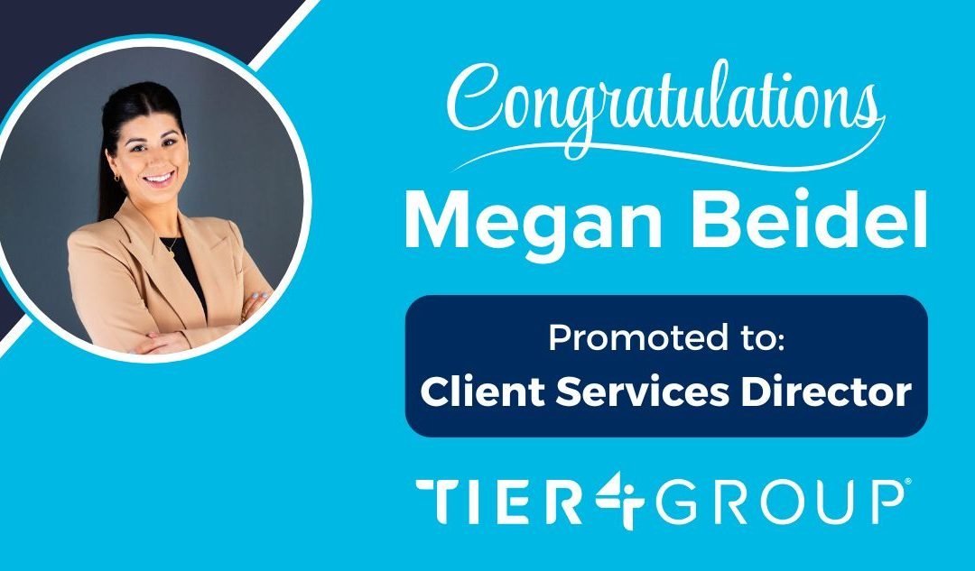 Tier4 Group Promotes Megan Beidel
